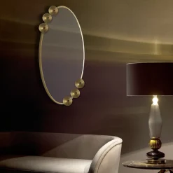 Dandelion Oval Mirror