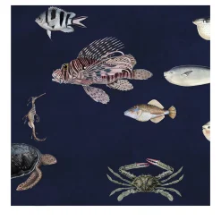 Dark Fish for Feature Wall Wallpaper