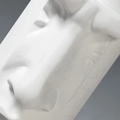 David Nose White Decorative Vase