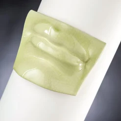 David's Lips Green Vase