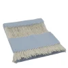 Defilé Fringed Azure Small Blanket