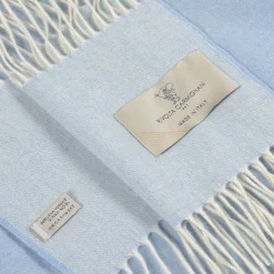 Defilé Fringed Azure Small Blanket