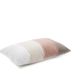 Degradè Cotton Velvet Rectangular Cushion