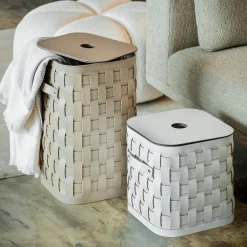 Demetra Small Rectangular Laundry Basket