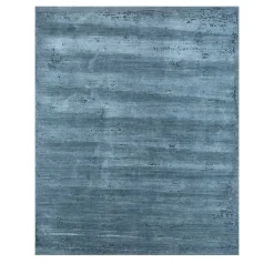 Denim Haze Denim Ash & Blue Mirage Hand Knotted Rug