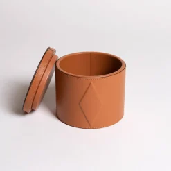 Diamond Pecan Mini Circle Box