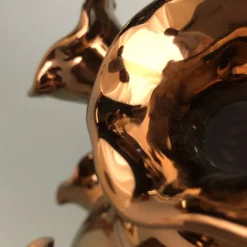 Diciannove Bocche Bronze Vase