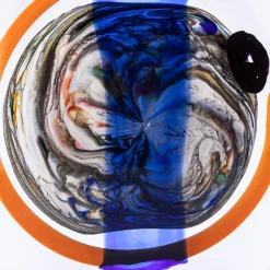 Disco Sommerso Large Polychrome Sculpture