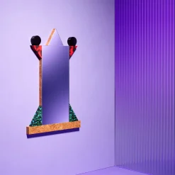 Diva Mirror by Ettore Sottsass - Memphis Milano