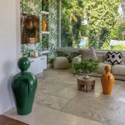 Do Green Ceramic Decorative Sculpture