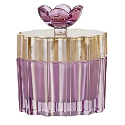 Doge Pink Glass Box with Lid