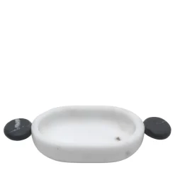 Domenico White Michelangelo Soap Dish by Matteo Cibic