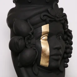 Donna Carmela Black Vase