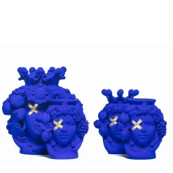 Donna Rosalia Blue Oltremare Vase