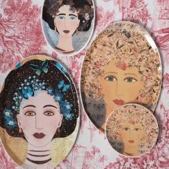 DONNE FIORITE Ariel Oval Tray