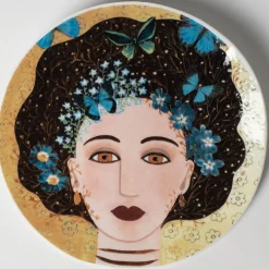 DONNE FIORITE Bianca Plate