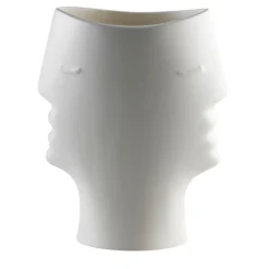 Doppiapresenza Small White Vase