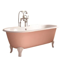 Draycott Painted Pink Bathtub