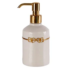 DRESSAGE SOAP DISPENSER - WHITE