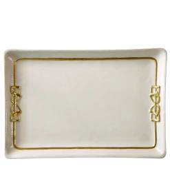DRESSAGE TRAY - WHITE