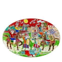 DS Oval Plate War Horses