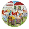 DS Rpund Plate Osteria