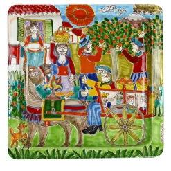 DS Square Plate Country Life