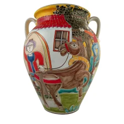 DS Vase Olive Harvest