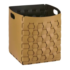 Dubai Mustard/Olive Basket by Ekaterina Borovkova