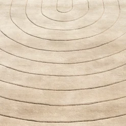 Dune Beige Wool Rug by Richard Hutten