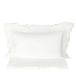 Dune Merveille Ivory Embroidered Sheet Set and Two Pillowcases