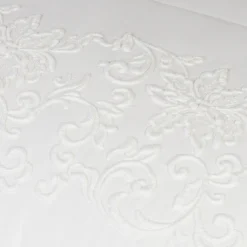 Dune Merveille Ivory Embroidered Quilt