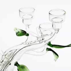 Eden Large Glass Candleholder