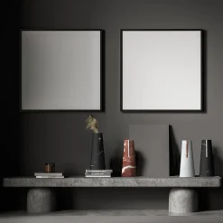 Elara Rosso Francia & White Carrara Vase