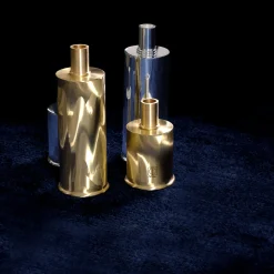 Elegant tall Silver Plated Candlestick Holder