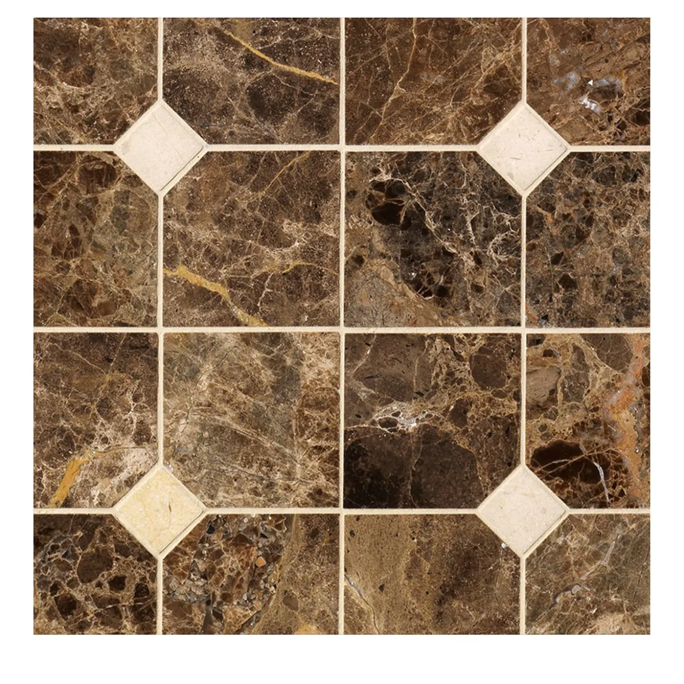 Elite 3 Emperador Dark Marble Flooring