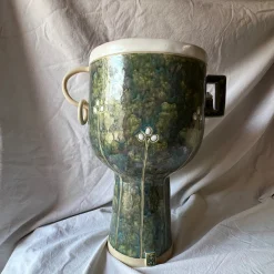 Emozionale Collection Kora Fiorita Green Ceramic Vase