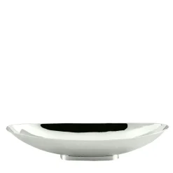 Essentia Oval silver-plated metal Centerpiece