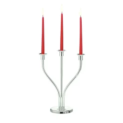 Essentia Round 3-Stem Candleholder