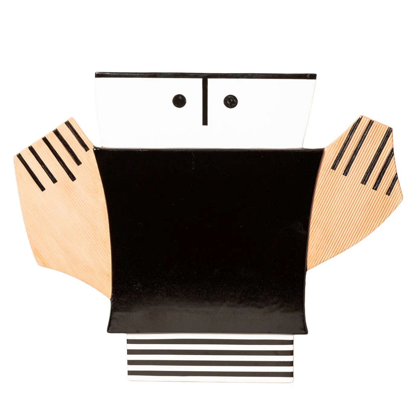 Ettore Decorative Vase by Mimmo Paladino