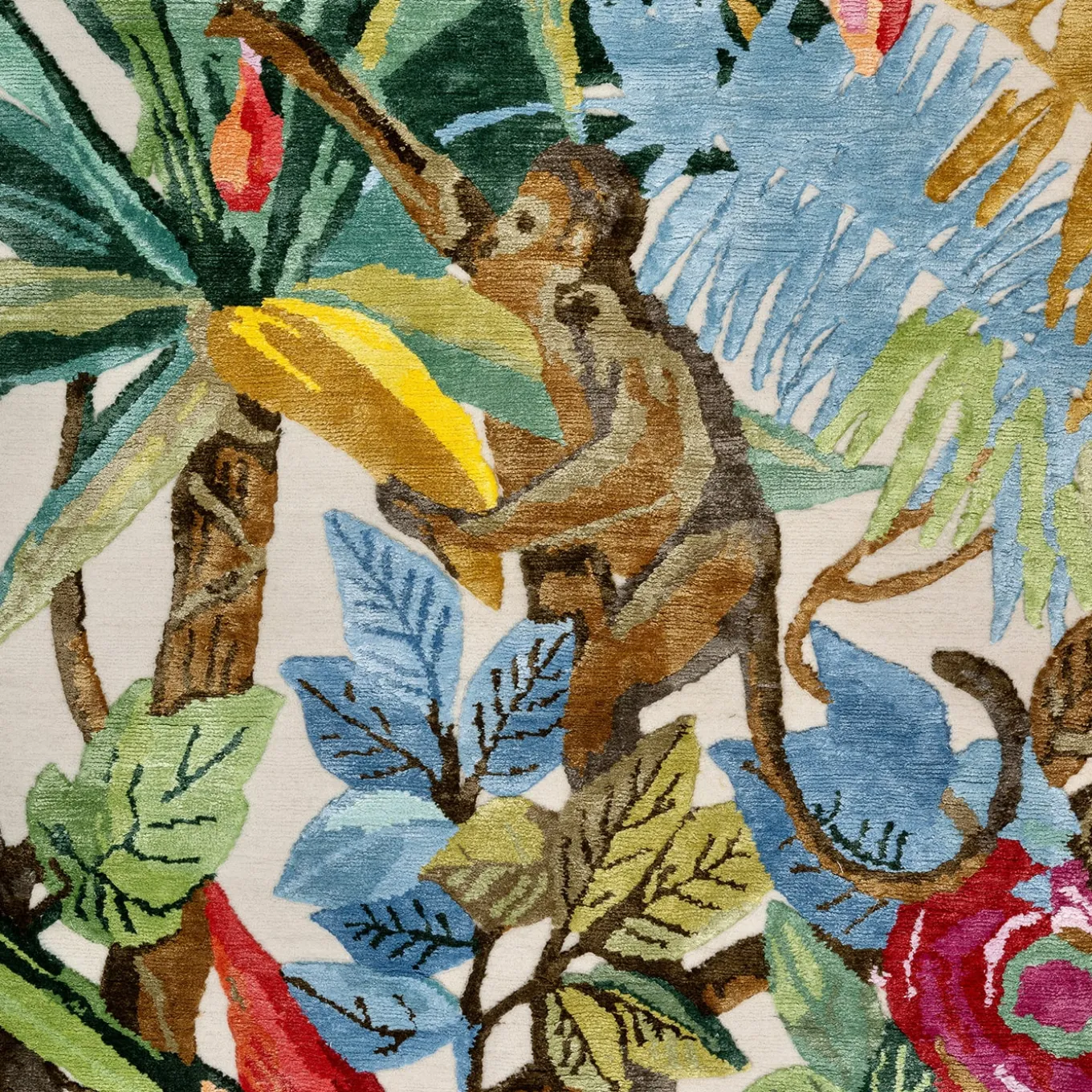 Exotic Jungle Multicolor Rug