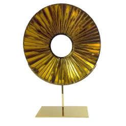 Eye Amber Big Sculpture