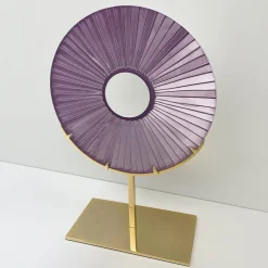 Eye Pink Crystal Sculpture