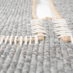 Façade Collection Rectangle Flat Weave Rug By- AMDL Circle #1