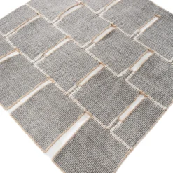 Façade Collection Rectangle Flat Weave Rug By- AMDL Circle #1