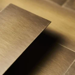 Facciavista Set of 10 Shaded Burnished-Brass Tiles