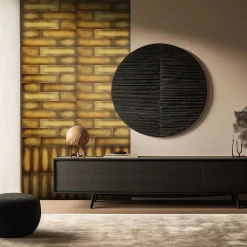 Facciavista Set of 10 Shaded Burnished-Brass Tiles