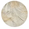 Falguera leaf round rug