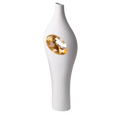 Falling in Love Gold Couple Vases