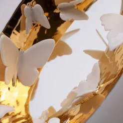 Falling in Love Gold Couple Vases